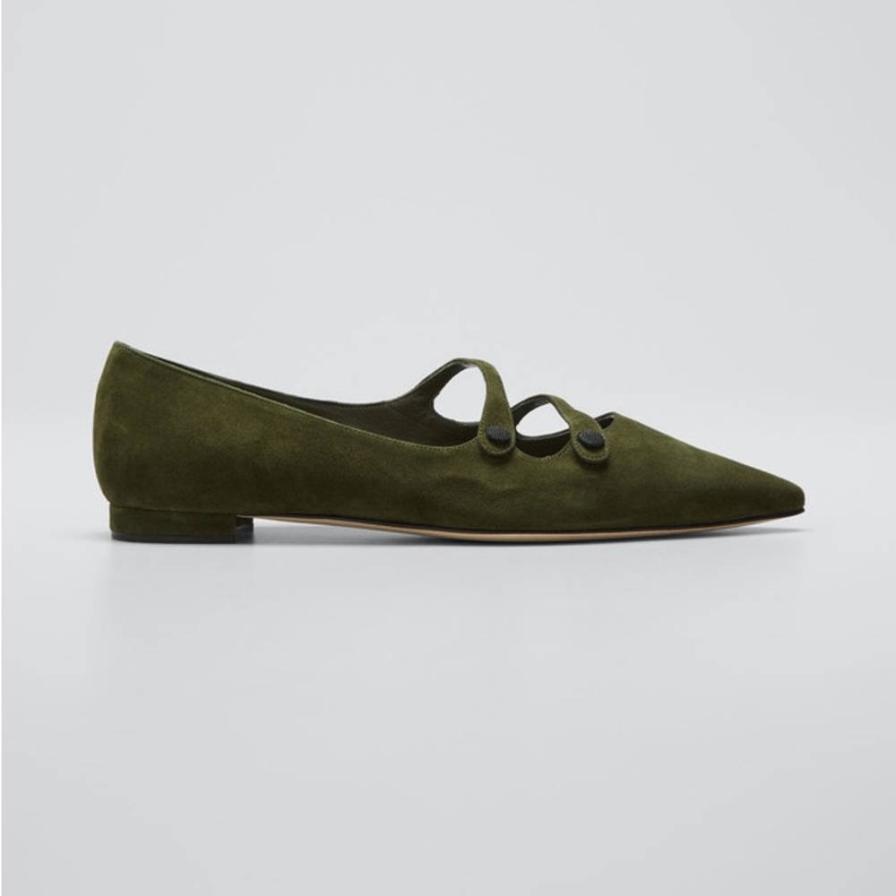 Manolo Blahnik Zehaz Flat